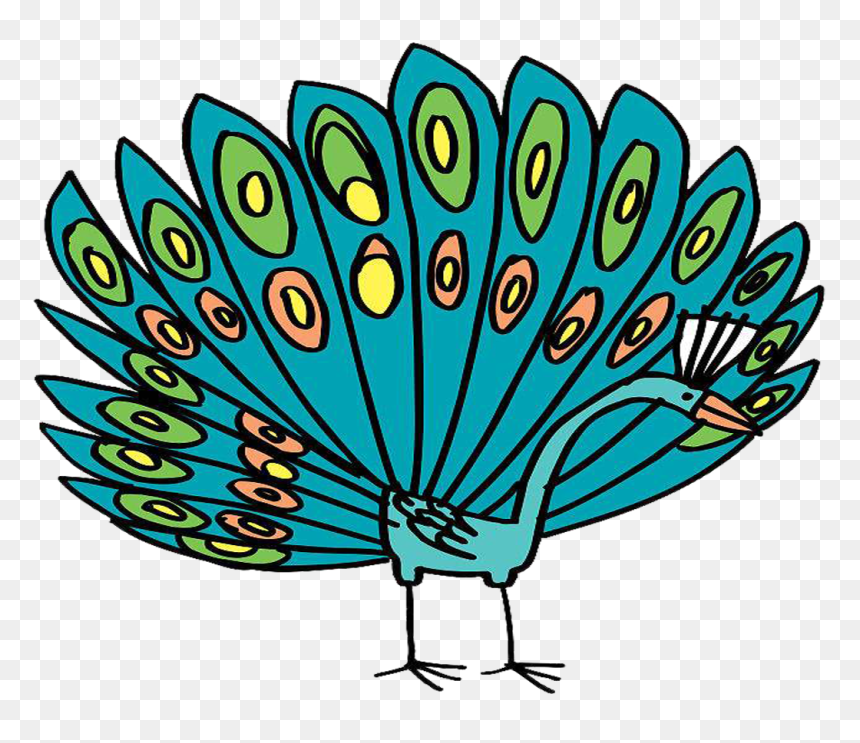 Peacock Feather Png Hd, Transparent Png - peacock images hd png