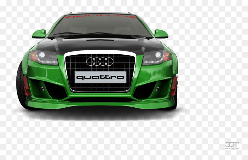 Transparent Audi Car Png - Green Colour Audi Car Png, Png Download - audi a4 png