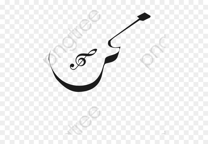 Musical Instruments Clipart Guitar, HD Png Download - music instruments clipart png