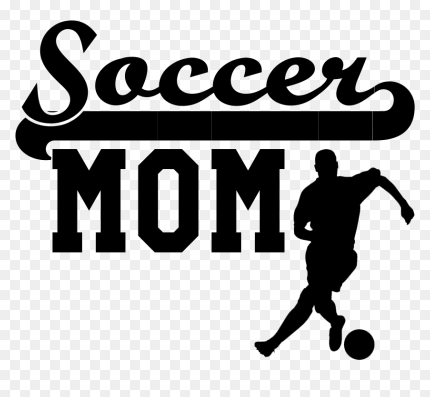 Transparent Soccer Mom Png - Silhouette, Png Download - modern curtains png