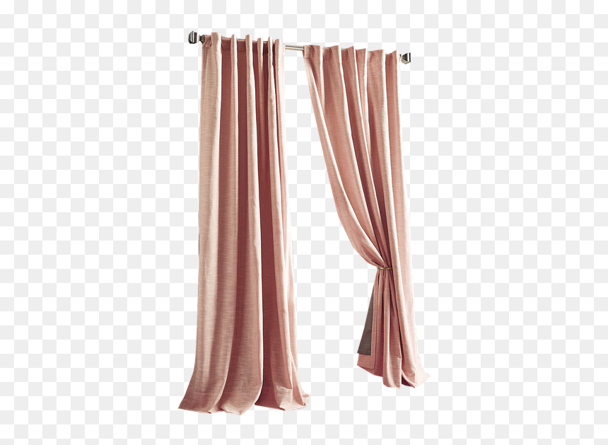 Dkny Front Row Curtains Blush, HD Png Download - modern curtains png