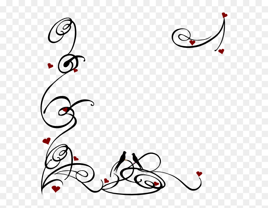 Decorative Swirl Png, Transparent Png - underline designs png
