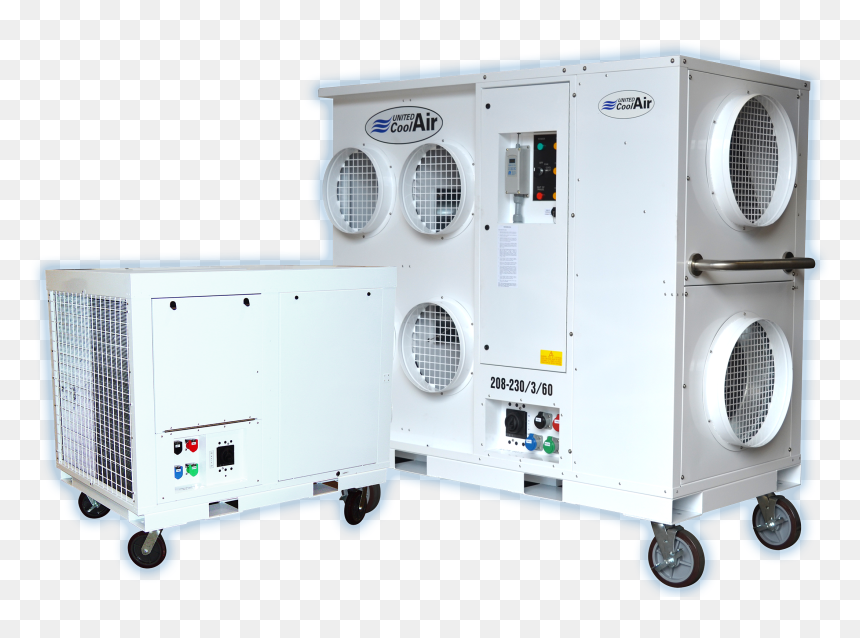 Portable Horizontal Air Conditioners & Heater - Portable Commercial Ac Unit, HD Png Download - lg air conditioner png