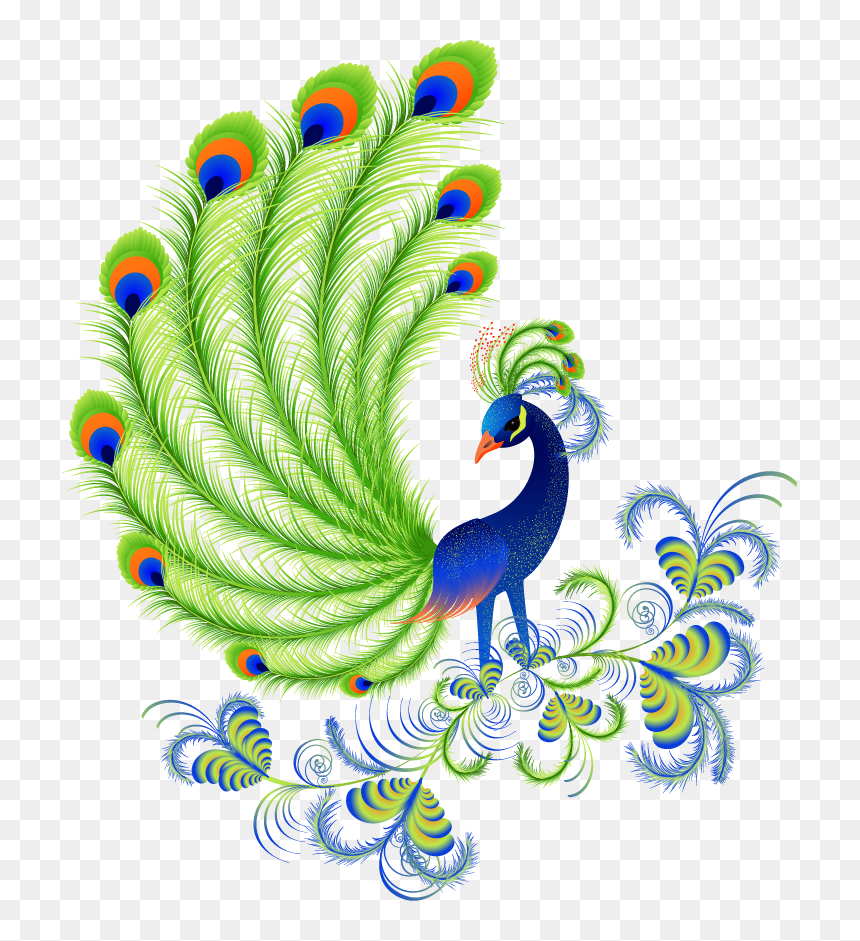 Peafowl Free Content, HD Png Download - peacock tail png