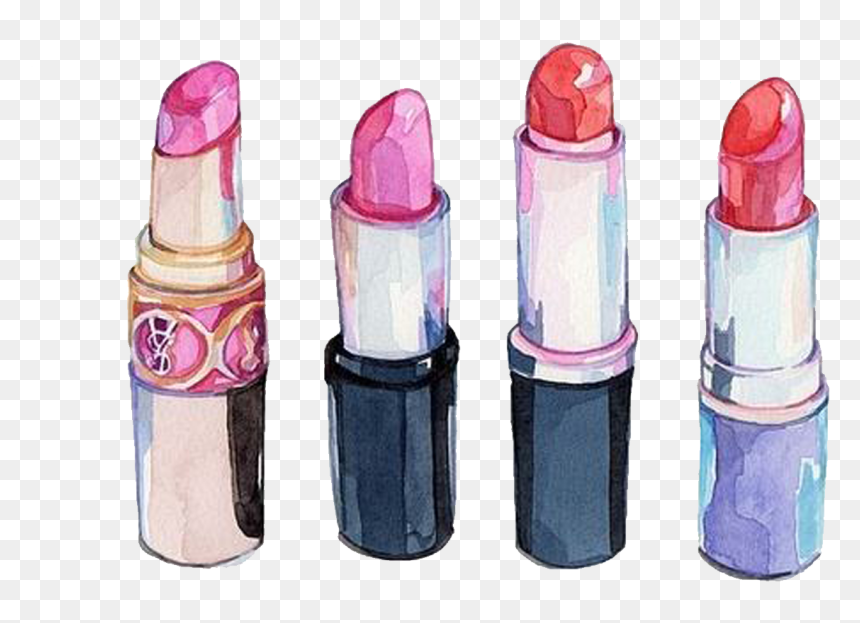 Lipstick Transparent, HD Png Download - cosmetic products png