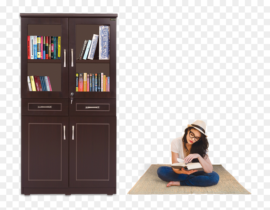 Furniture Manufacturers In India - Small Study Table With Book Self, HD Png Download - wood furniture png