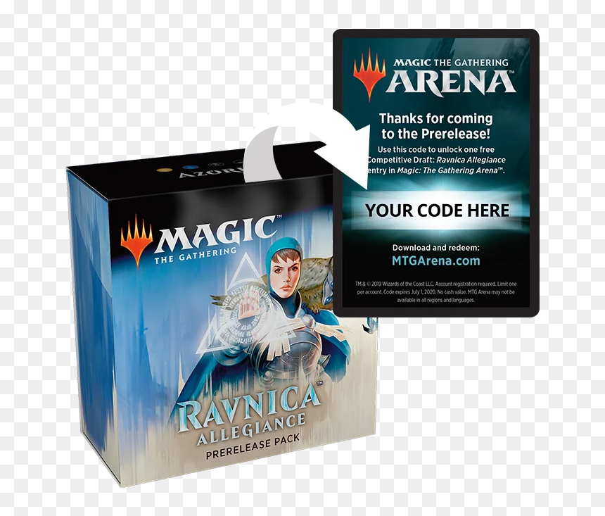 Mtg Ravnica Allegiance Prerelease Pack, HD Png Download - mtg card back png