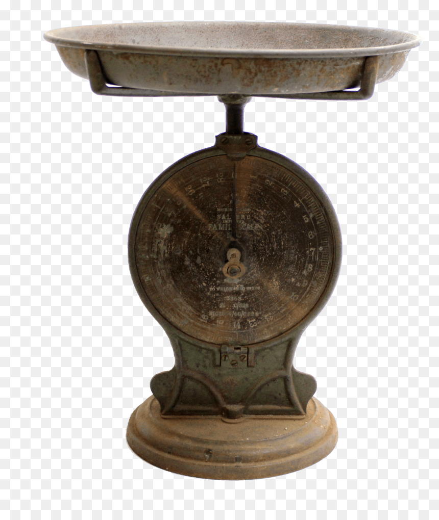 Vintage Weighing Scales Hire - End Table, HD Png Download - weighing scale png