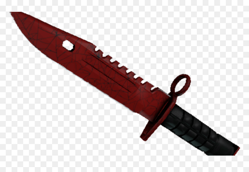 St Fn M9 Crimson Web, HD Png Download - csgo knives png