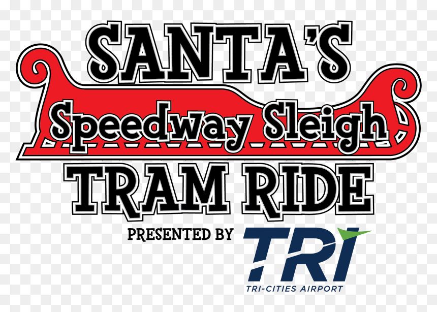 Santa"s Speedway Sleigh Presented By Tri-cities Airport - Marty Cherry, HD Png Download - airport png