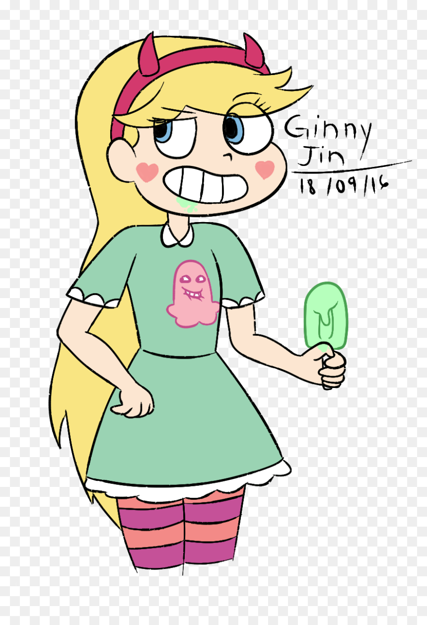 Transparent Tumblr Popsicle Png - Cartoon, Png Download - star vs the forces of evil png