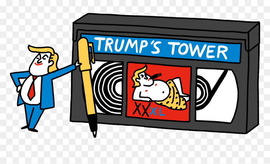 Cartoon, HD Png Download - trump tower png