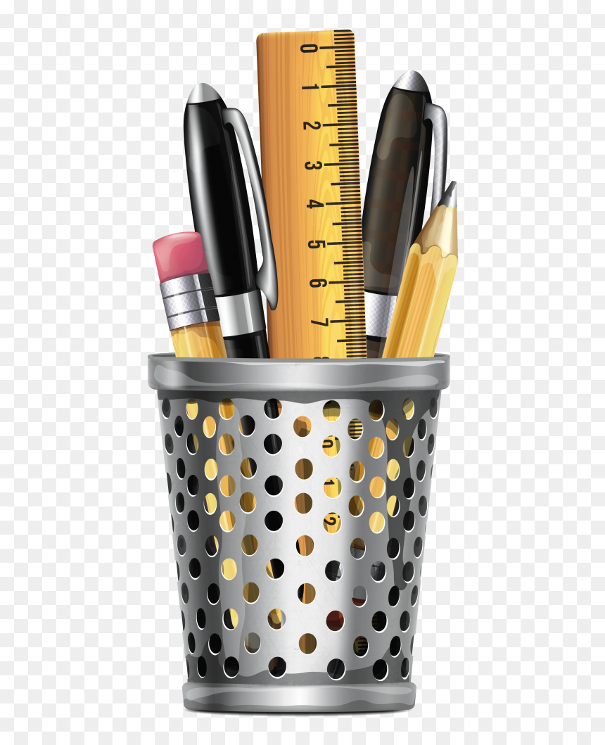 Why Order From Us - Pen Holder Clip Art, HD Png Download - office stationery png