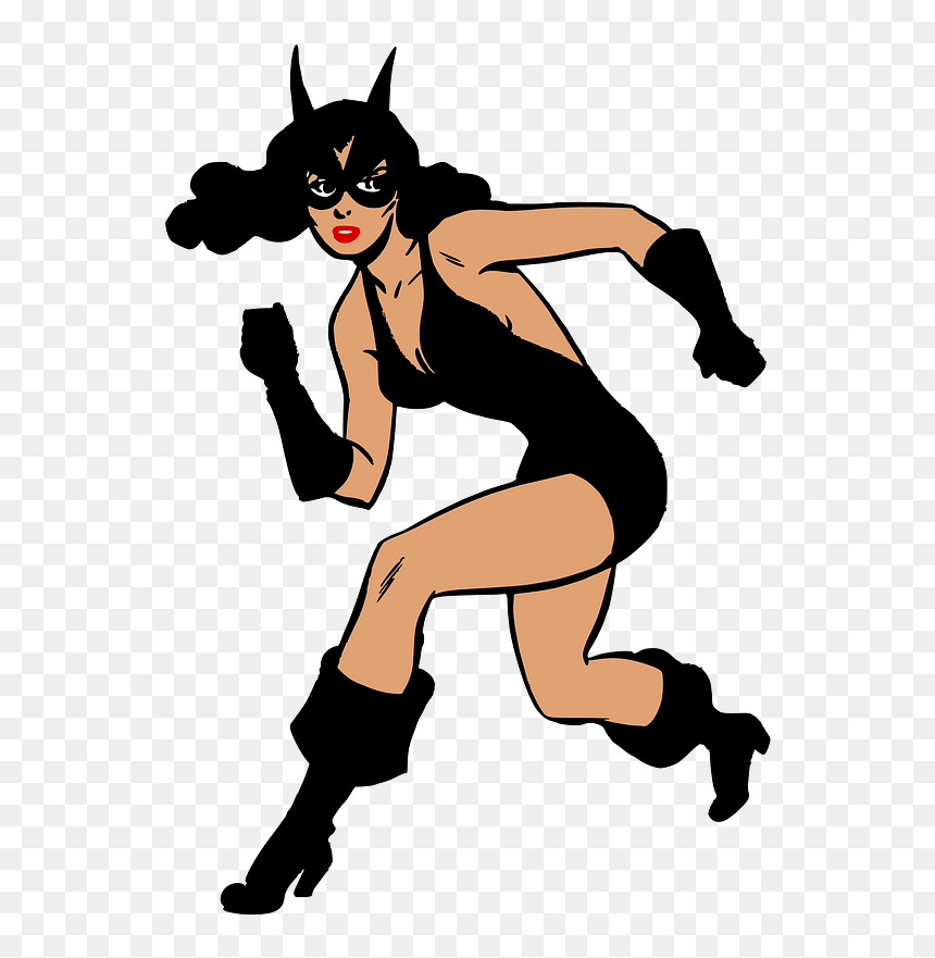 Black Cat - Black Cat Harvey Comics, HD Png Download - heroine png