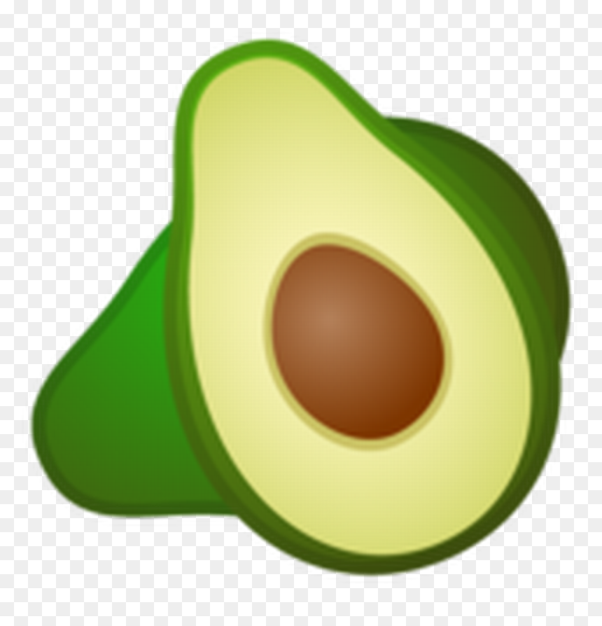 Avocado Icon, HD Png Download - perfect emoji png