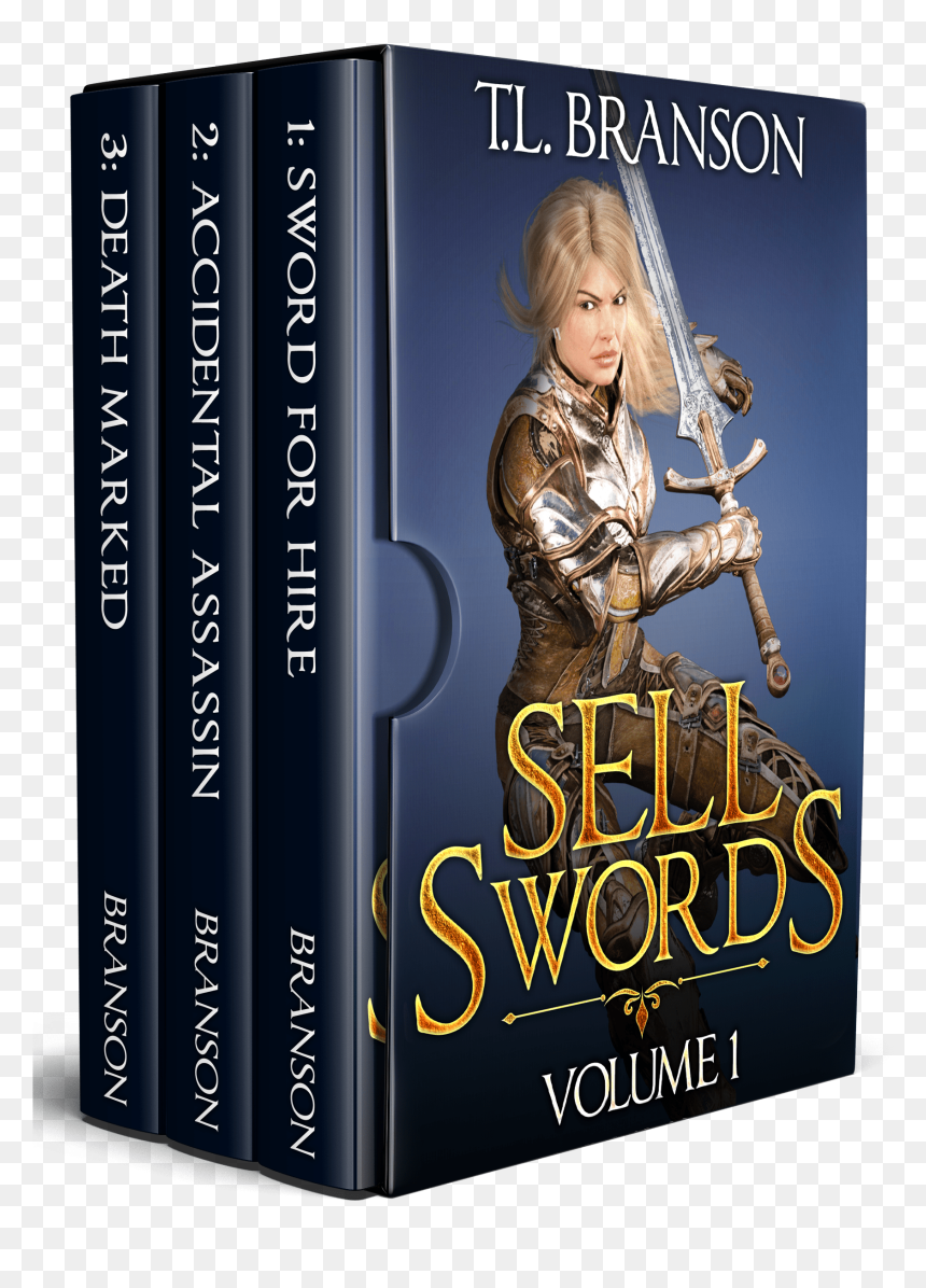 Sellswords Volume One By T - Book Cover, HD Png Download - heroine png
