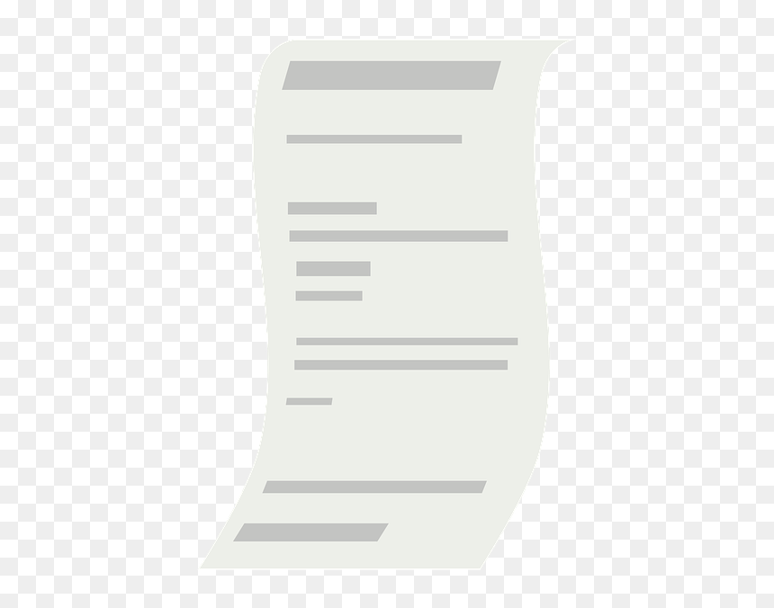 Bill, Document, Buy, Shopping, Supermarket, Receipt - Recibo De Compra Png, Transparent Png - supermarket png