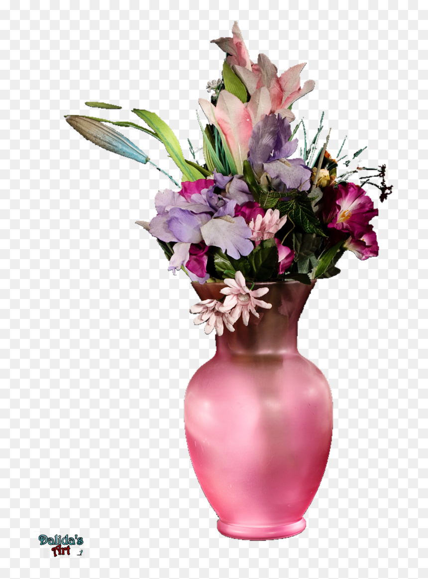 Flower Vase Png Background Image - Transparent Flower Vase Png, Png Download - flower backgrounds png