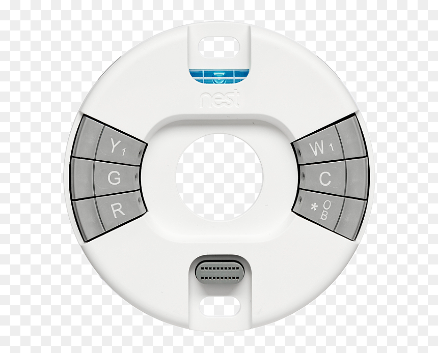 Nest Learning Thermostat, HD Png Download - nest thermostat png