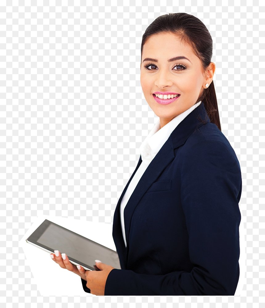 Business Woman Png, Transparent Png - happy business woman png