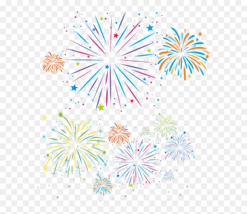 Fireworks Illustration Png, Transparent Png - diwali crackers vector png