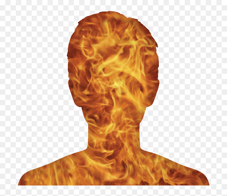 Burn Patient, HD Png Download - burning letter a png