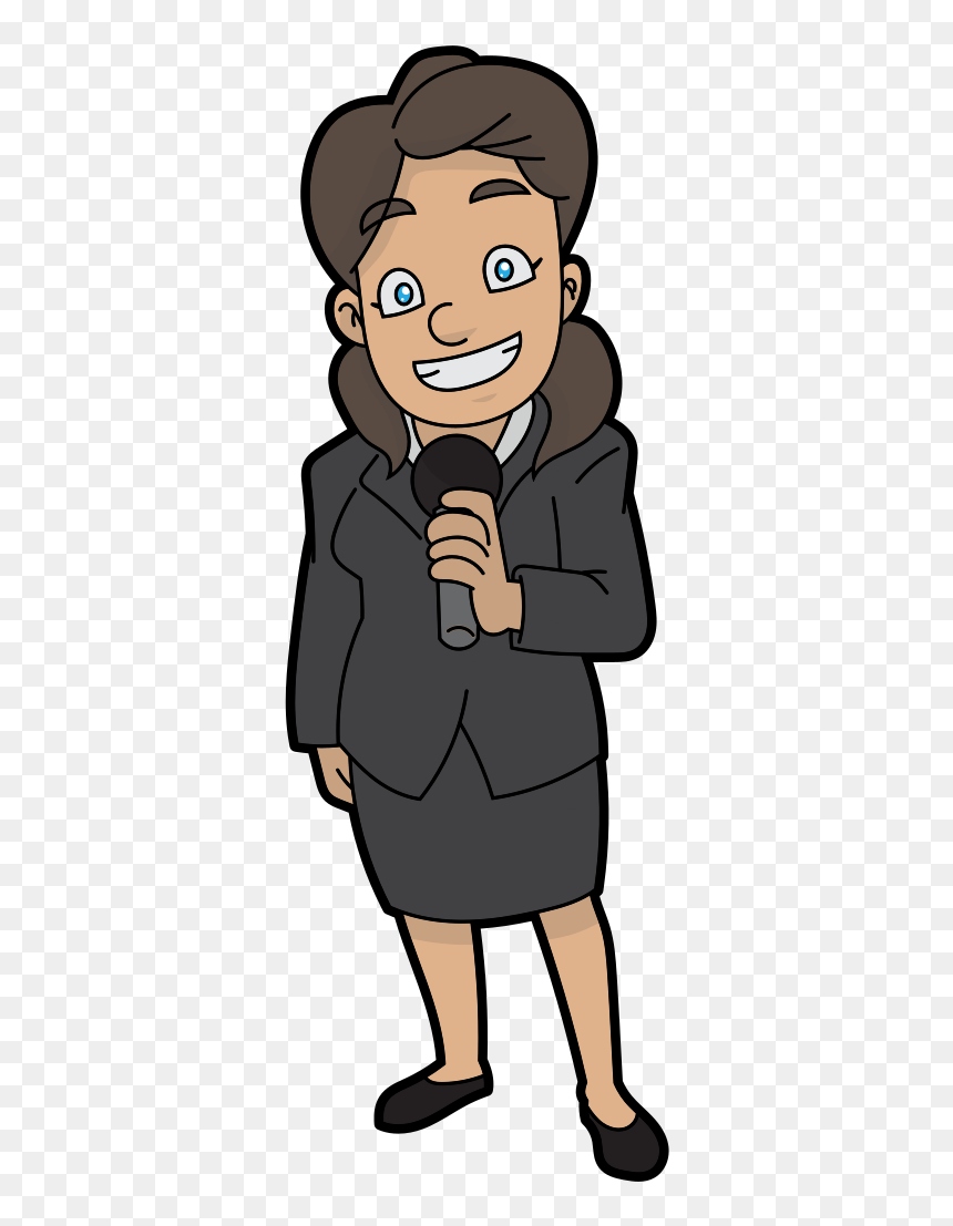 Cartoon, HD Png Download - happy business woman png