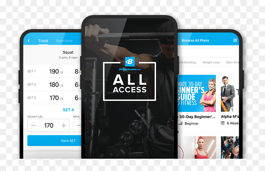 Bodybuilding All Access, HD Png Download - bodybuilding vector png