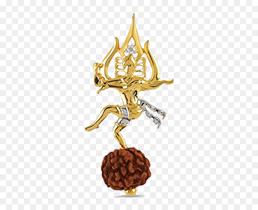 Shiva Gold Pendant, HD Png Download - lord surya png