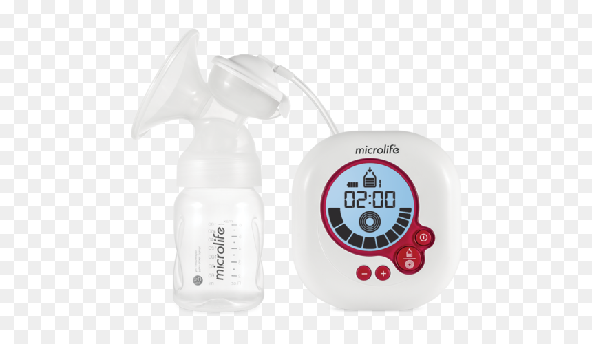 Breastpump Bc200-front - Microlife Breast Pump, HD Png Download - baby milk bottle png