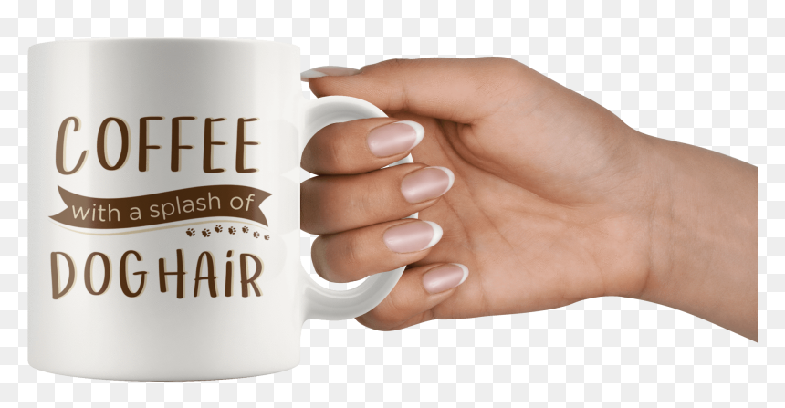 Skeleton Hand Holding A Cup, HD Png Download - coffee splash png