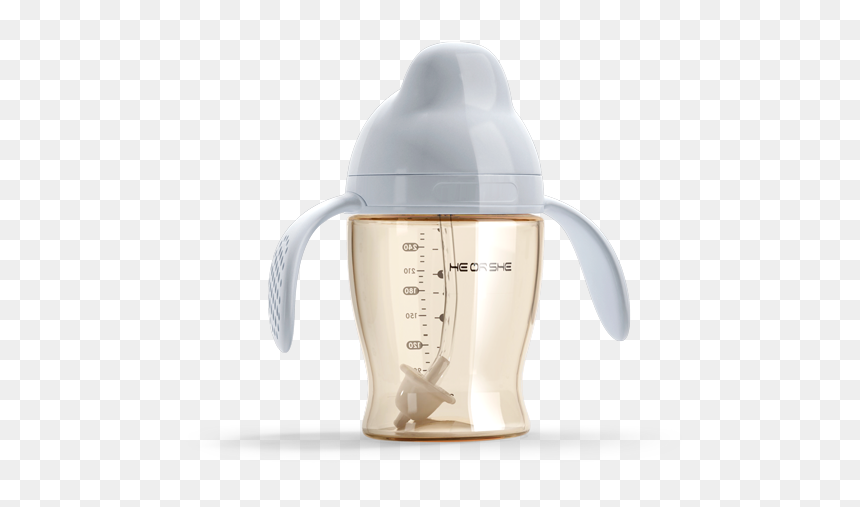 Dental-care Sippy Cup - He Or She Milk Bottle, HD Png Download - baby milk bottle png