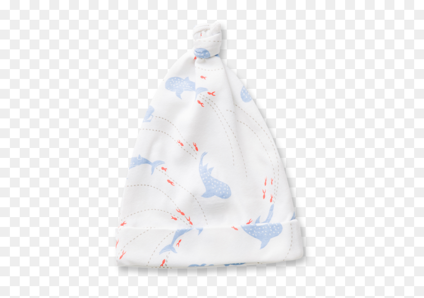 Whale Shark Knotted Hat - Beanie, HD Png Download - gandhi cap png