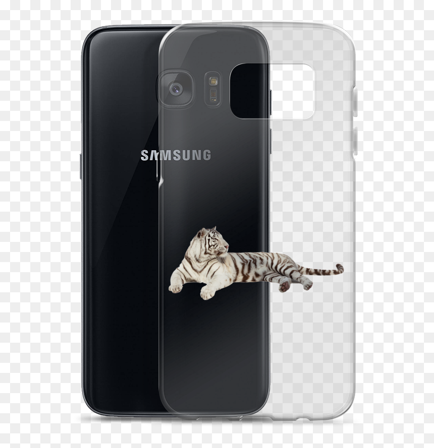 Transparent Jumping Tiger Png - Samsung, Png Download - samsung smartphone png