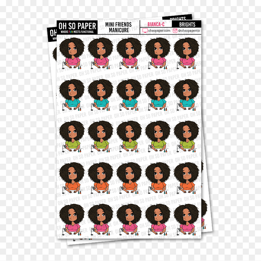 Mini Friends Manicure - Poster, HD Png Download - hairstyle png boy