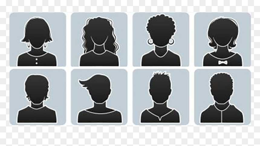 Silhouette, HD Png Download - hairstyle png boy