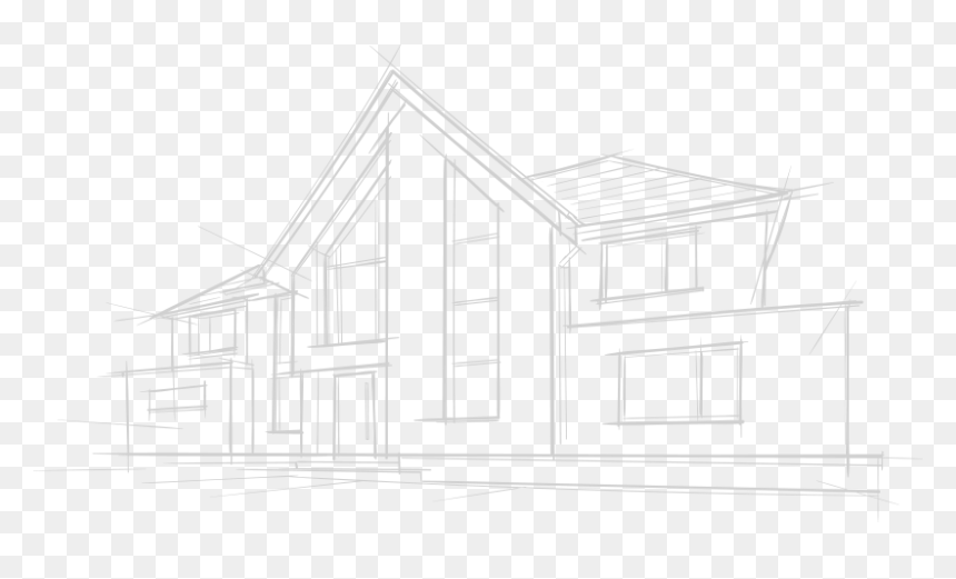 Sketch, HD Png Download - wooden house png
