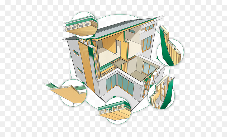 Lignotrend Haus, HD Png Download - wooden house png