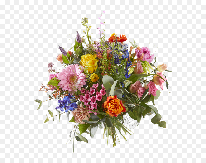 Bouquet Of Flowers, HD Png Download - birthday flower bouquets png