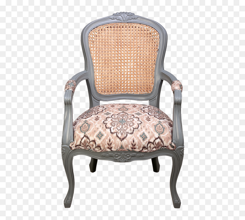 Racoco One Seater Sofa With Mahogany Wood Finish By - Throne, HD Png Download - wooden sofa png