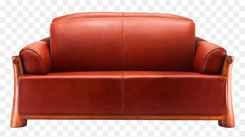 Studio Couch, HD Png Download - wooden sofa png