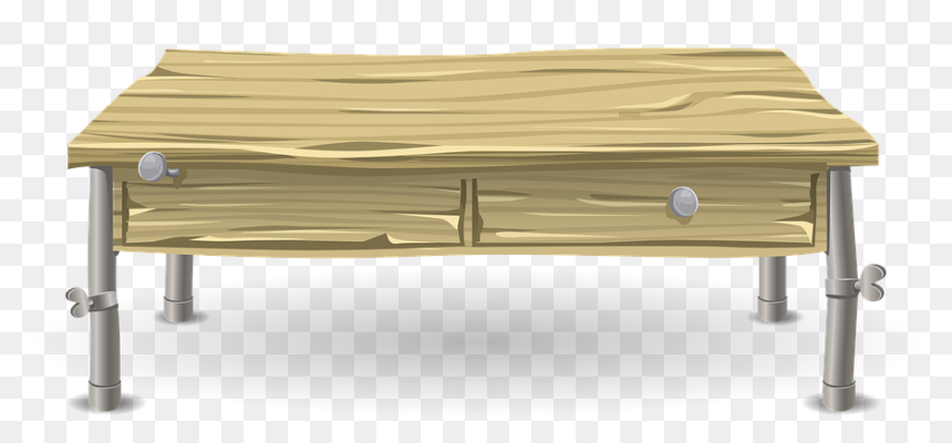 Table, Desk, Wood, Wooden, Surface, Furniture, Rustic - Wood, HD Png Download - wooden sofa png