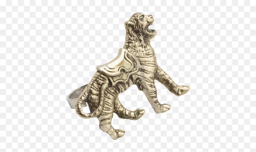 Bronzetigerring, HD Png Download - indian jewelry png