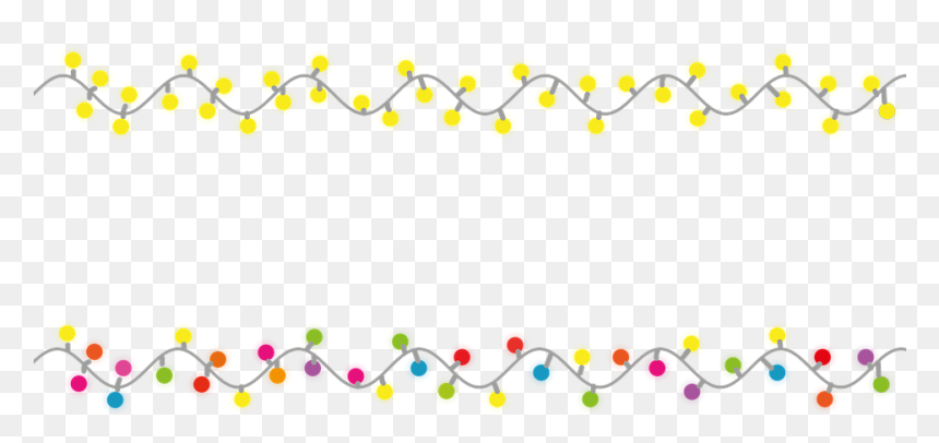 Transparent Xmas Garland Png - Christmas Color Light Png, Png Download - garlands png