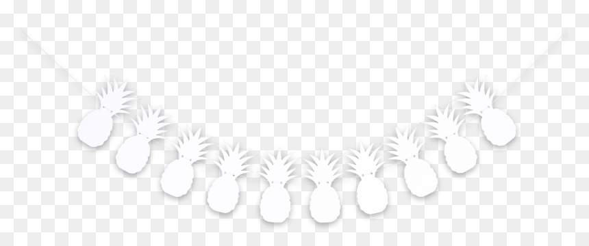 Pineapple Garland - Necklace, HD Png Download - garlands png