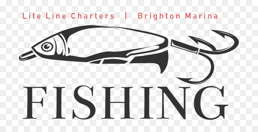 Lite Line Charters - Point At Silver Spring Logo, HD Png Download - sea fish png
