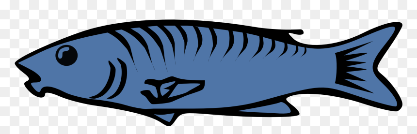 Blue Fish Clip Art, HD Png Download - sea fish png