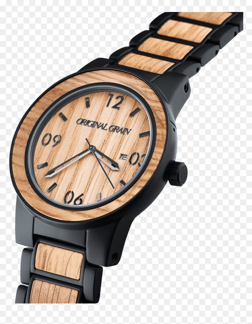 Whiskey Barrel Black 47mm - Original Grain Whiskey Barrel Watch, HD Png Download - watch png images