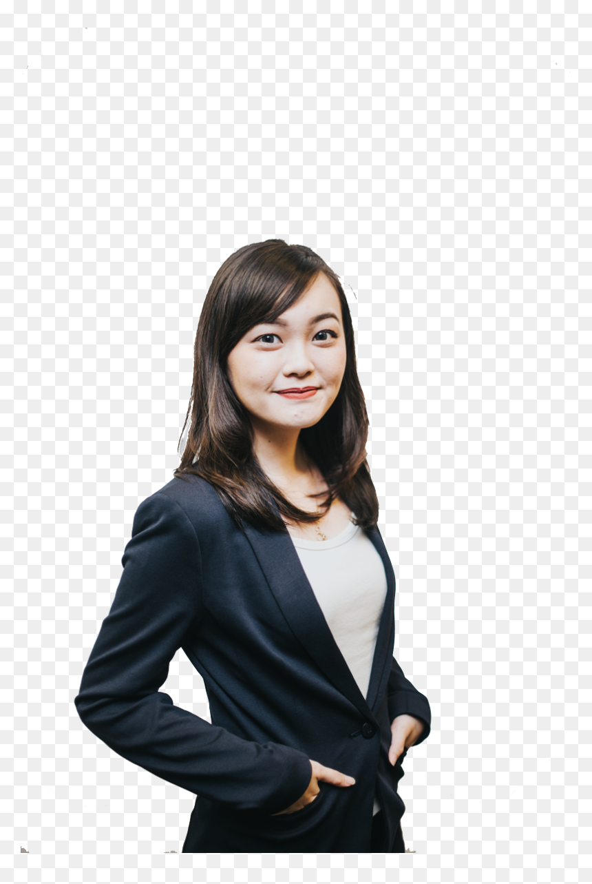 Girl, HD Png Download - businessman full body png
