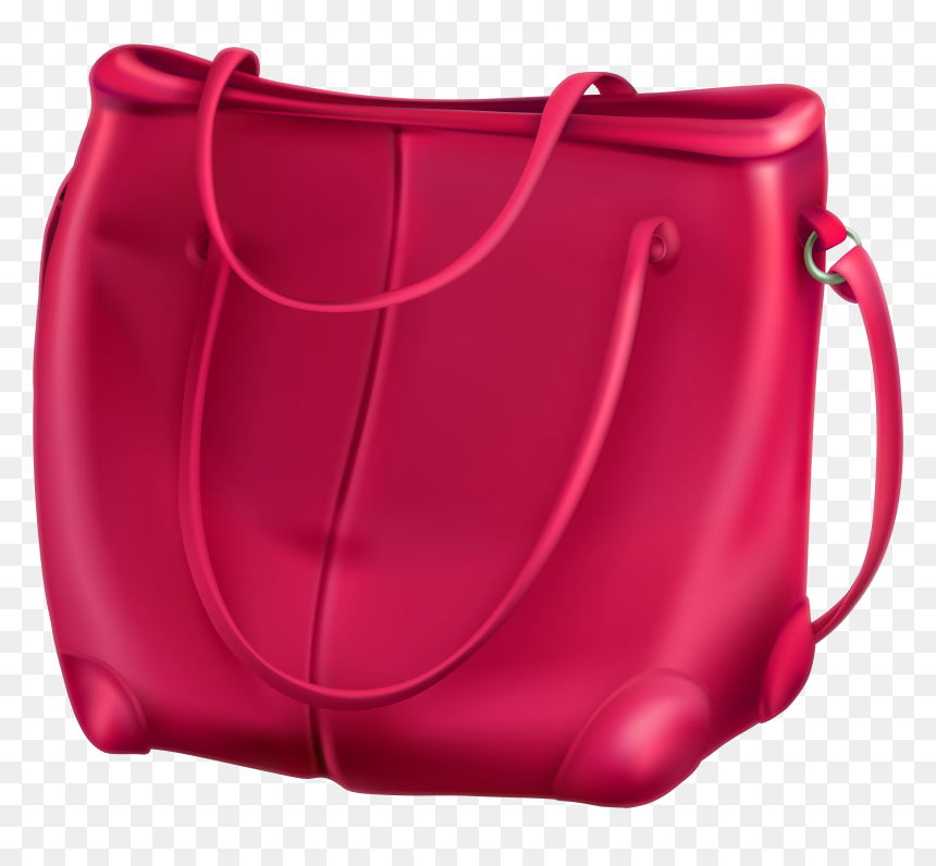Pink Bag Png Clip Art - Transparent Bags Clipart Png, Png Download - bag clipart png